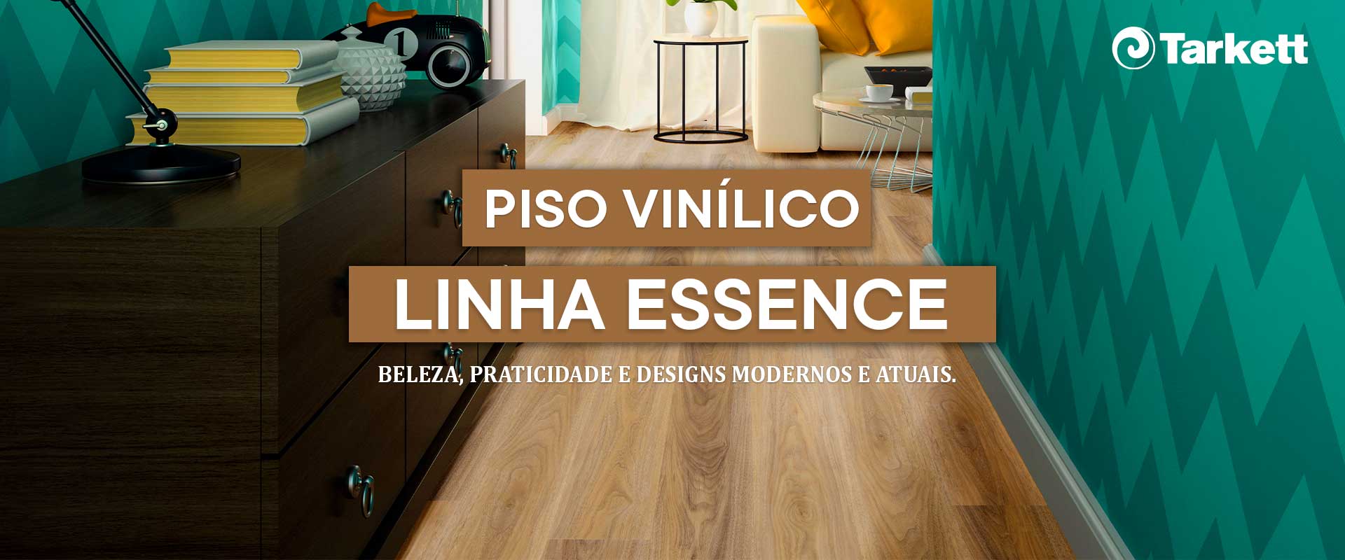 Banner Topo Piso Vinilico Tarkett Essence